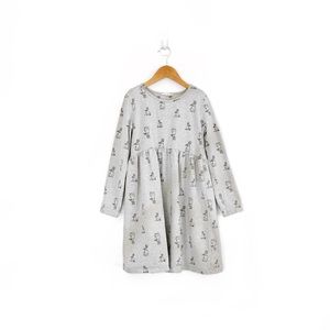 John Lewis Girls Rabbit Print Dress